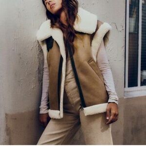 ZARA VIRAL VEST 🤎